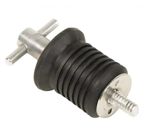 1' ALUMINUM BAILER PLUG - SCREW TYP