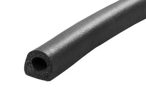 JR PRODUCTS 06-30115 D-SHAPED EPDM SPONGE RUBBER SEAL -