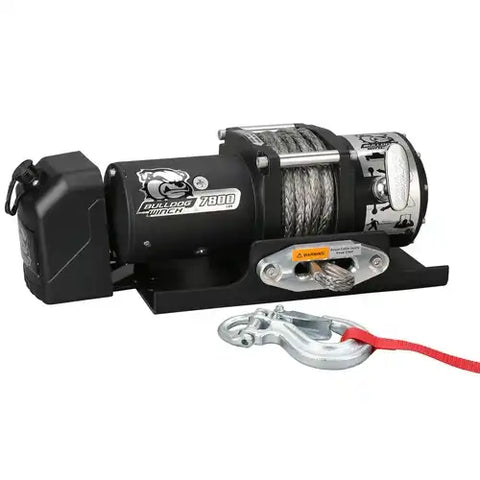 BULLDOG WINC 10032 7800LB TRAILER WINCH  50' SYNTH