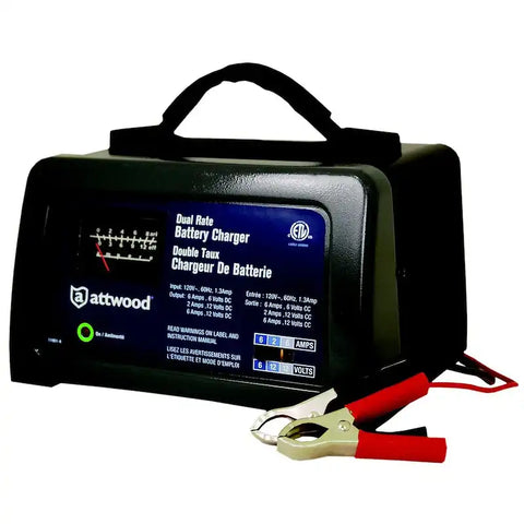 ATTWOOD MARI 11901-4 BATTERY CHARGER 2/6AMP 6/