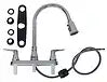 CATALINA 8' KITCHEN FAUCET  CHROME