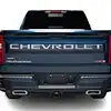 Putco 55551GM - Chevrolet Tailgate Lettering Stainless Steel Stamped Cut Letters