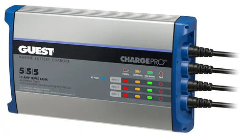 GUEST BATTERY CHARGER 15A - 3 BANK