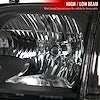 SPEC-D TUNIN 2LCLH-TUN05JM-RS HEADLIGHT AND CORNER LIGHT SET - BL