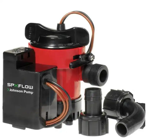 JOHNSON PUMP 05703-00 CARTRIDGE CMBO BILGE PMP 750GPH 12V