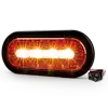ECCO ELECT ED3060AW DIRECTIONAL  6' OVAL  STTR-WARNING