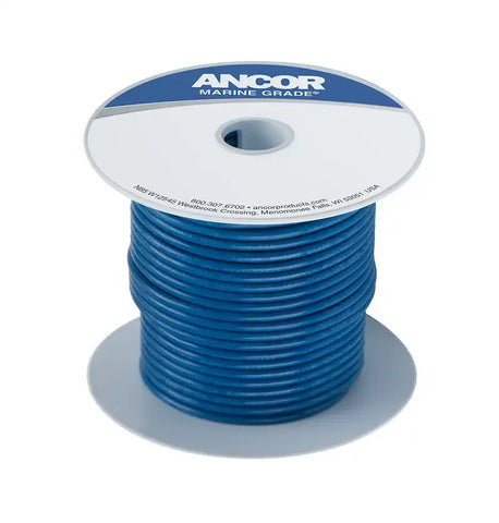 100' #16 DK BLUE TINNED COPPER
