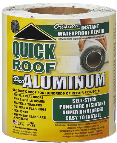 6'X25' ALUMINUM QUICK ROO