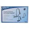 CATALINA 8' KITCHEN FAUCET  NICKEL