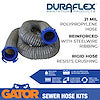SEWER HOSE KIT  30'  WIRE RIB
