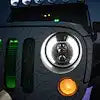 7' HEADLIGHT 4K W/WIDE ANGLE CAMERA