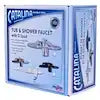 CATALINA 4' TUB/SHOWER FAUCET  WH