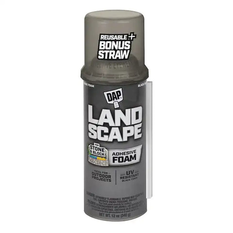 DAP 0 75650 40440 9 TOUCH N FOAM LANDSCAPE BLACK 12OZ
