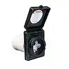 STD RV POWER INLET  BLACK