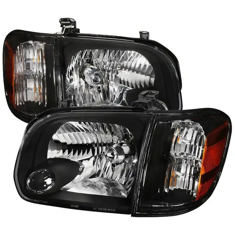 SPEC-D TUNIN 2LCLH-TUN05JM-RS HEADLIGHT AND CORNER LIGHT SET - BL