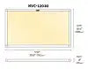 K&N FILTER HVC-12030 HVAC FILTER; 20 X 30 X 1