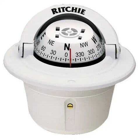 COMPASS FLUSH MNT 2.75'DIAL WHITE