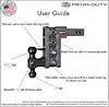 GEN-Y HITCH GH-1924 MEGA-DUTY 2.5' SHANK 6' OFFSET DROP
