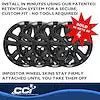 COAST2COAST IWCIMP388BLK WS 15-17 200 GL BK 17' 10 SPOKE