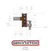 GH-1723 MEGA-DUTY 3' SHANK 6' DROP 3.5K TW