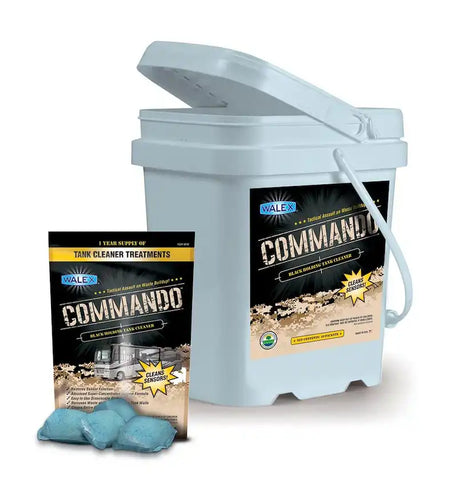 COMMANDO BLACK TANK CLEANER TUB