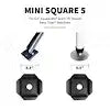 SNAPPAD MINI SQUARE 5 - 4 PACK