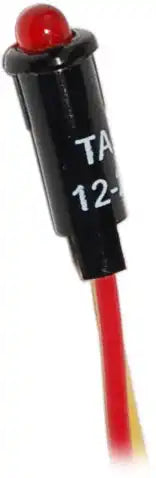 LED RED 11/64IN 12VDC
