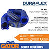 SEWER HOSE KIT  30'  PLASTIC RIB
