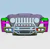 Black Horse Off Road MBT-MJ105 Bumper Push Bar