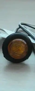 3/4' BULLET LIGHT  AMBER LENS  AMBE