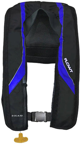 INFLATABLE YOKE VEST - BLUE/BLACK