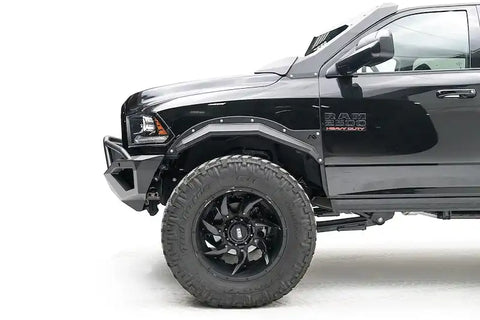 Fab Fours TF2910-1 - Open Fender Flare 2 Stage Black Powder Coated