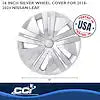 COAST2COAST IWC55116S WC 18-23 LEAF SILVER 16' SPOKE
