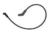 SPK PLUG WIRE 45D BLACK