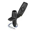 ASM-RECT BASE  BLK  3 PIN