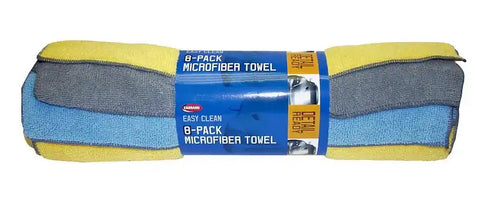 CARRAND 40062 8 PK MICROFIBER TOWEL 14X