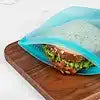 3 CUP REUSABLE SILICONE BAG TURQ