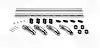 Putco 49855 - Boss Lockers Side Bed Rail Stainless Steel 2.5 in. Dia. Pair