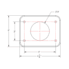 BACKING PLATE KIT  6-1/2X5X1/2  GS