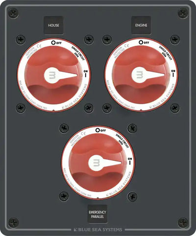 PANEL DC BATTERYMNG 3M DUAL BAT