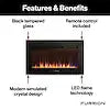 40 INCH BUILTIN ELECTRICAL FIREPLA