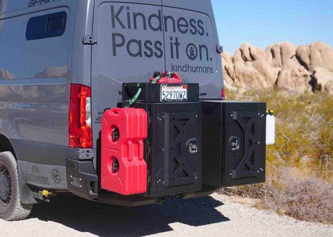 Backwoods Adventure Mods BWMS3S-203ZZVVB - REAR SWING OUT BUMPER