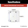 AIR DISTRIBUTION BOX WITH LED LIGHT