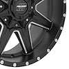 PRO COMP WHL 5148-298250-D 20X9.5 8X6.5 5BSMM SATIN BLACK/ MLD