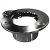 2' BLK RIGGING FLANGE W/ FUEL HOSE