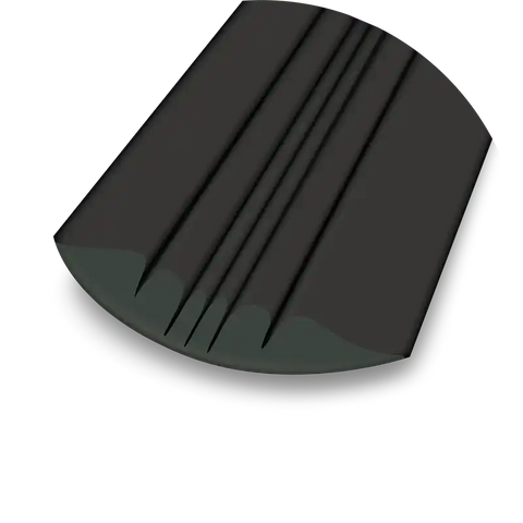 KEELGUARD BOW PROTECTOR  BLACK  5'