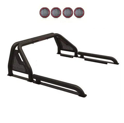 Black Horse Off Road GLRB-01B-PLFR Steel Modular If with the utility track, can't install