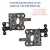 GEN-Y HITCH GH-1824 THE BOSS TORSION-FLEX 3' SHANK 6' D