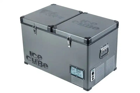 Ironman 4x4 IFRIDGE65K Refrigerator ICECUBE Dual Compartment Refrigerator With Freezer