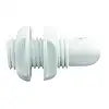 CONN-TH 90D 3/4' HOSE WHT